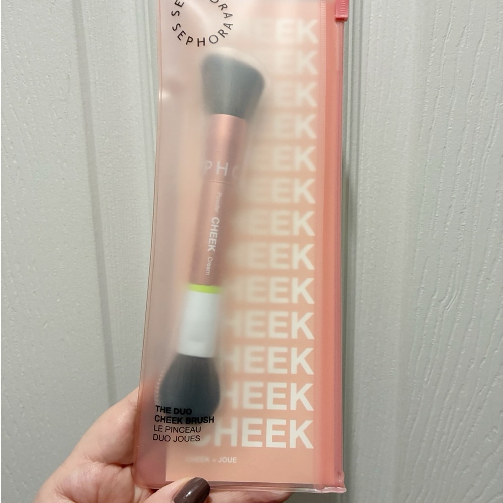 [ FINAL price ] Sephora Dual Ended Cheek Brush